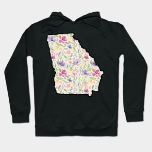 Georgia Silhouette Florals Hoodie